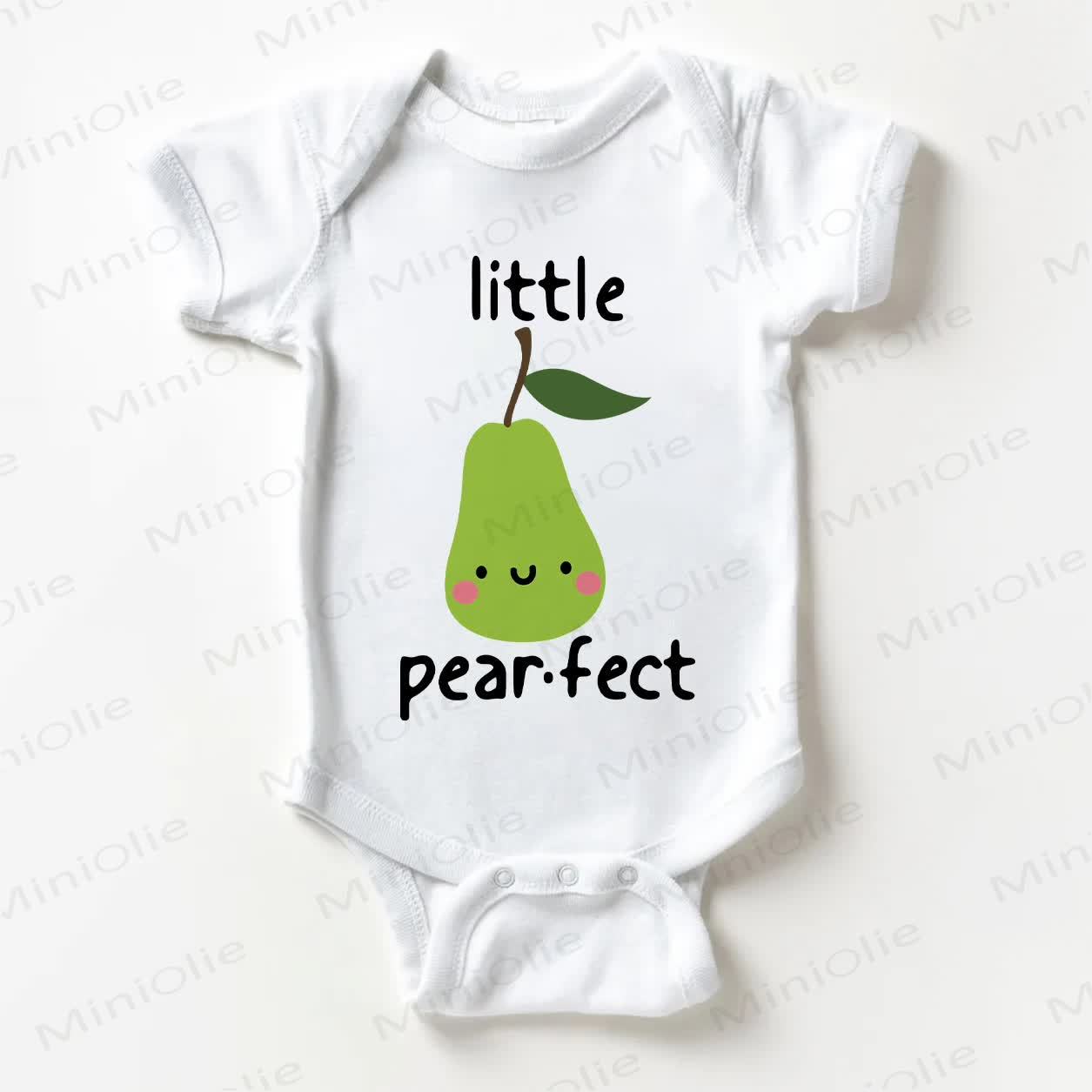 LITTLE PEARFECT Baby White Bodysuit - White - 18-24M - image 1