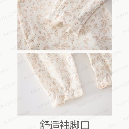 Baby  Lace Floral Cotton Romper - image 5