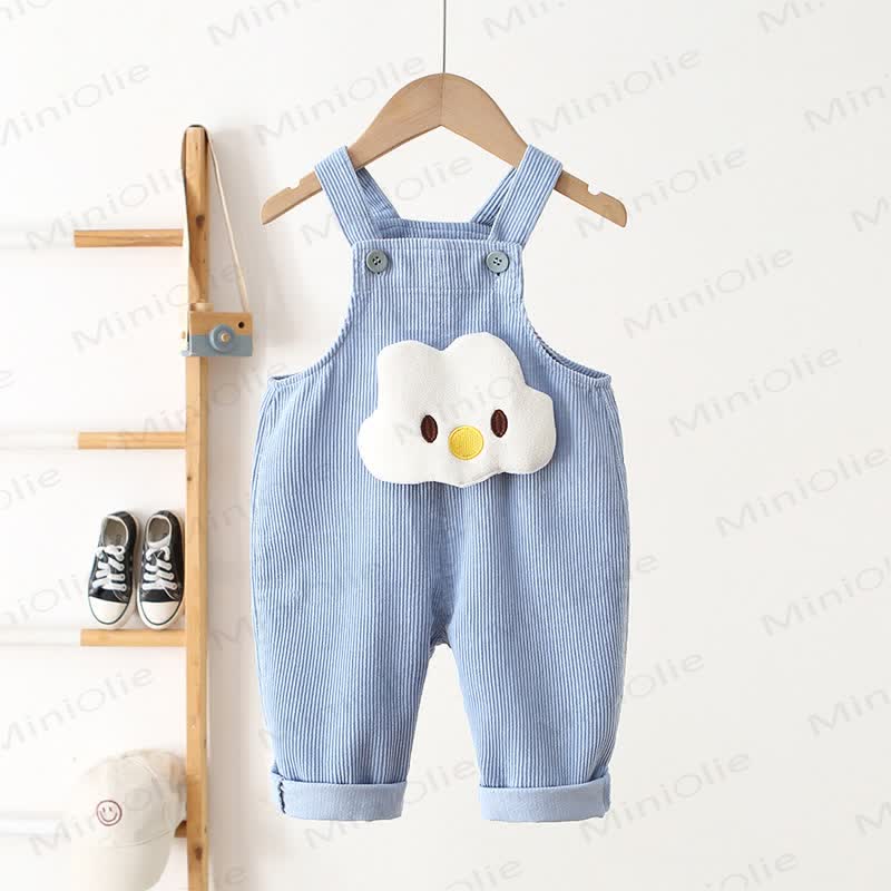 Toddler Corduroy Overalls - Blue - 4-5T - image 2