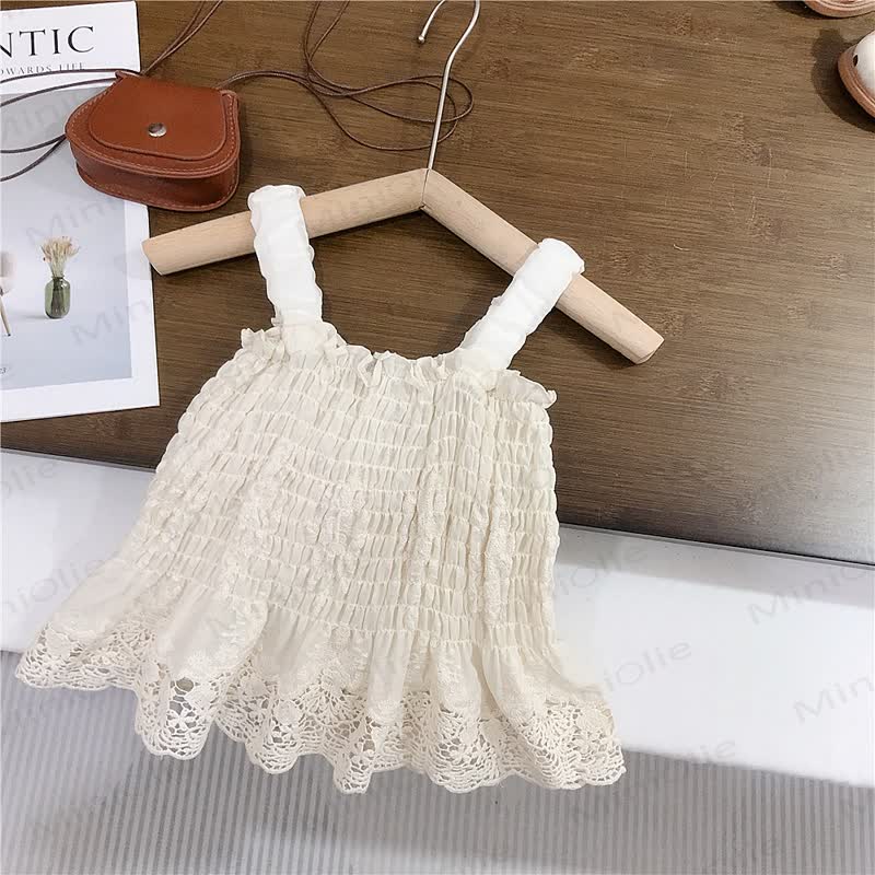 Toddler Girls Camisole or Tulle Skirt Set - Camisole - 8-9T - image 1