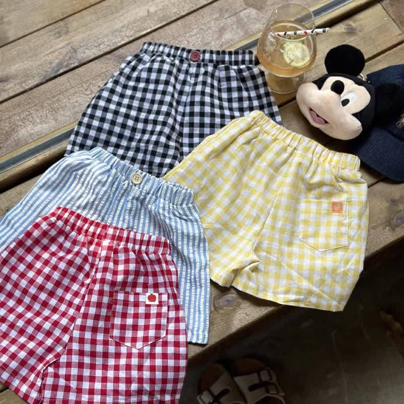 Toddler Girls Striped Plaid Shorts - image 6