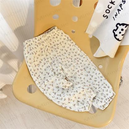 Toddler Element Print Casual Pants - White Branch - 6-7T - image 8