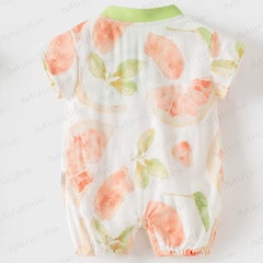 Baby Pomelo Kimono Romper - image 2
