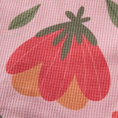 Baby Toddler Flower Waffle Sweatshirt 2-piece Set - image 5