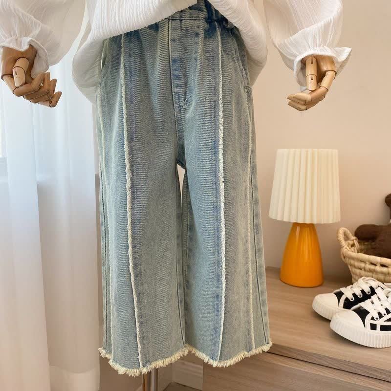 Toddler Girl Straight Leg Denim Pants - image 2