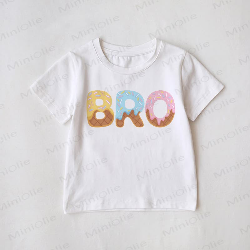 BRO/SIS Family Matching Birthday T-Shirt - BRO - Baby T-Shirt: 3-5T - image 4