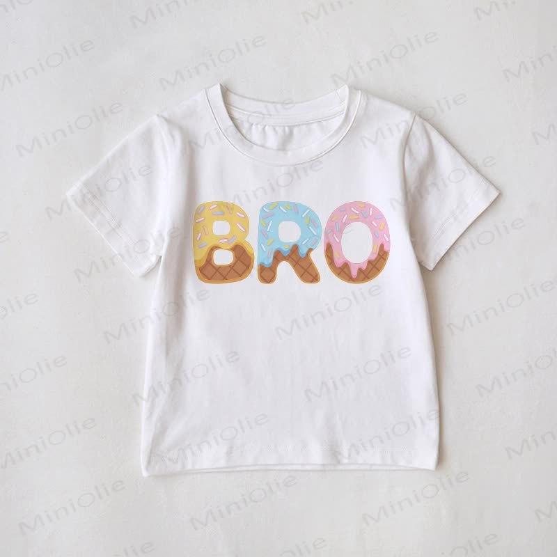 BRO/SIS Family Matching Birthday T-Shirt - BRO - Baby T-Shirt: 3-5T - image 4