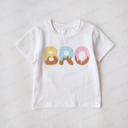 BRO/SIS Family Matching Birthday T-Shirt - BRO - Baby T-Shirt: 3-5T - image 4