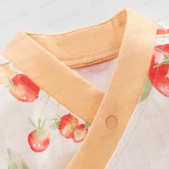 Baby Tomato Kimono Romper - image 2