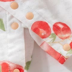 Baby Tomato Kimono Romper - image 4