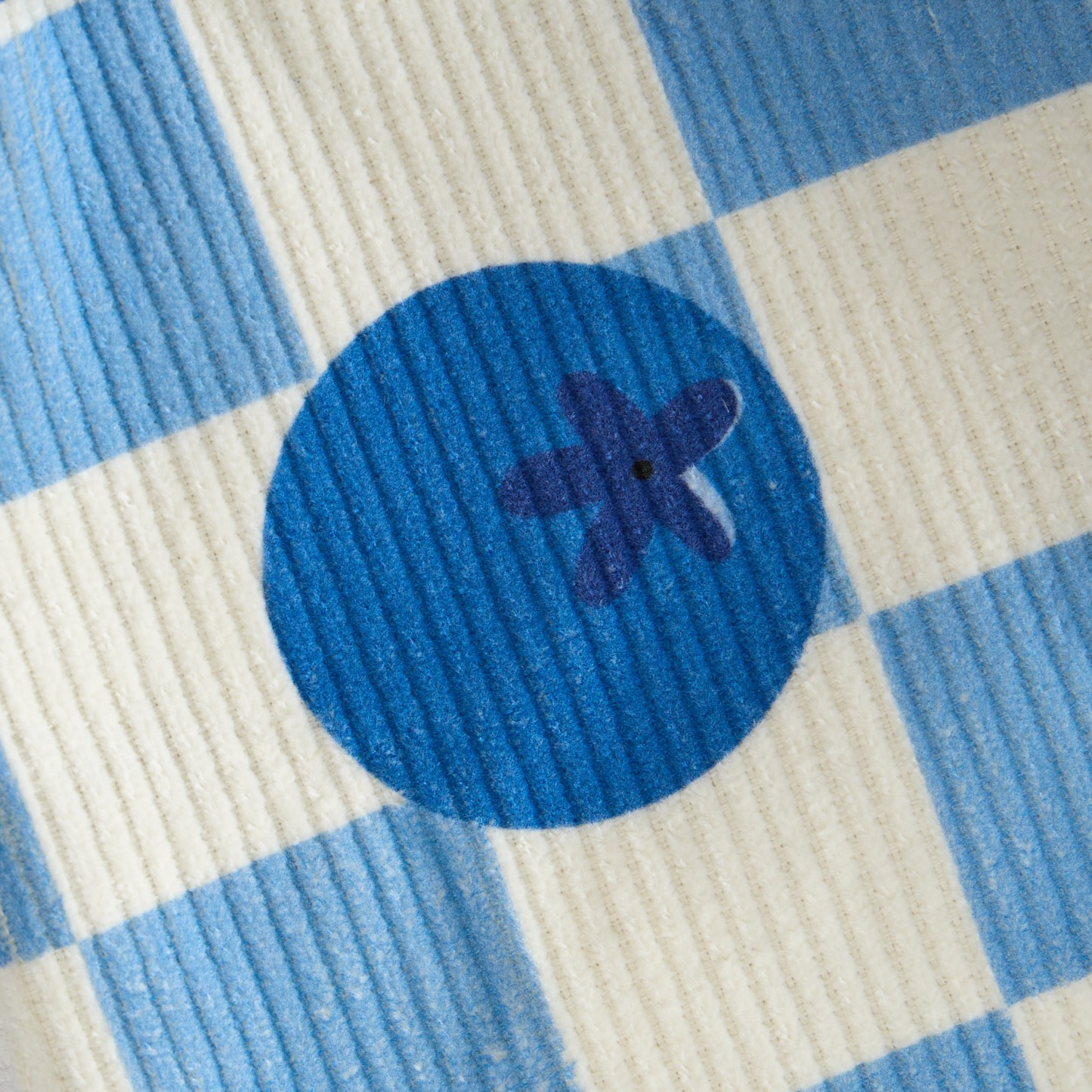 Baby Toddler Checkerboard Blueberry Corduroy Pants - image 3