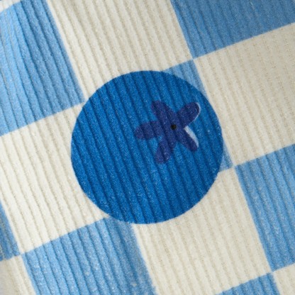 Baby Toddler Checkerboard Blueberry Corduroy Pants - image 3