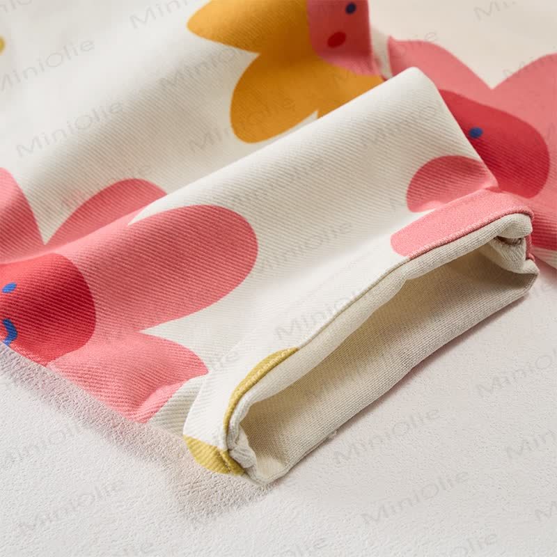 Baby Toddler Flower Smiley Overalls - image 5