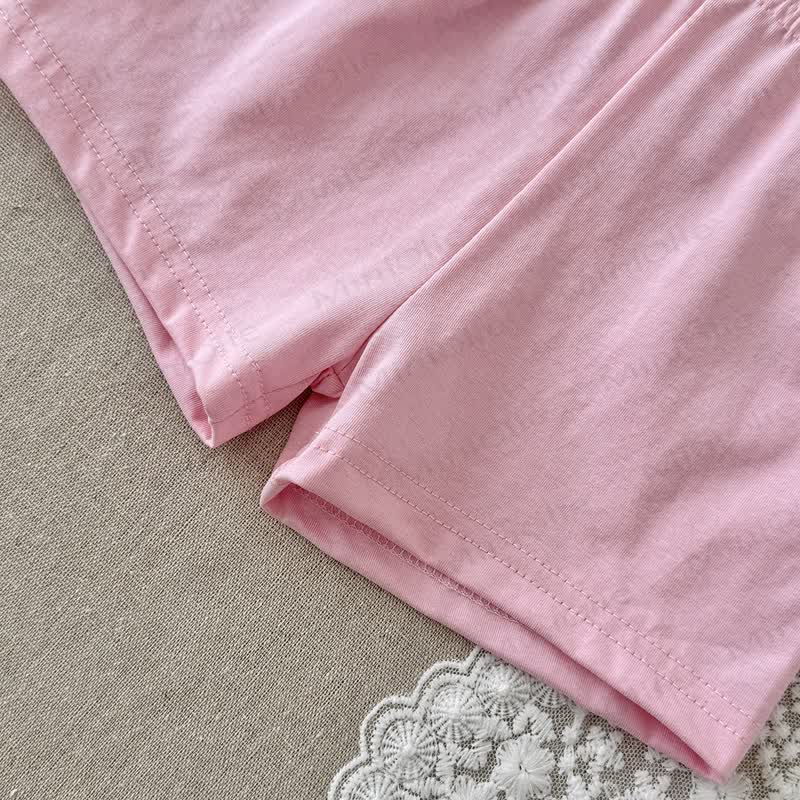 Baby Mädchen Set mit Rosa Popcorn-Print - image 5