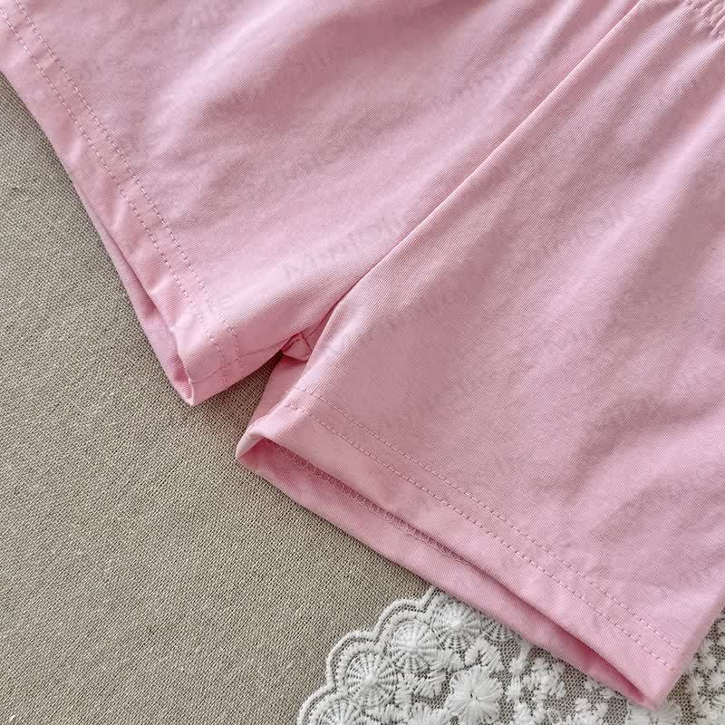 Baby Mädchen Set mit Rosa Popcorn-Print - image 5