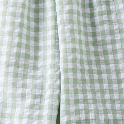 Kleinkind Mädchen Gingham Schleife mit Vichy-Karo und Strampler - image 7