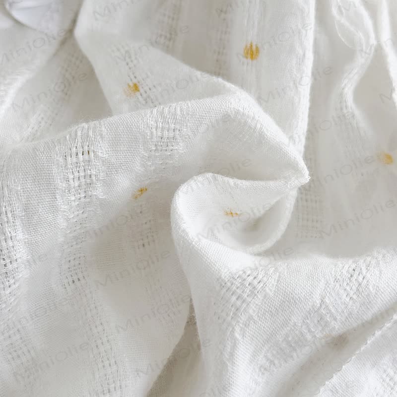 Baby Daisy Print Cotton Romper - image 5