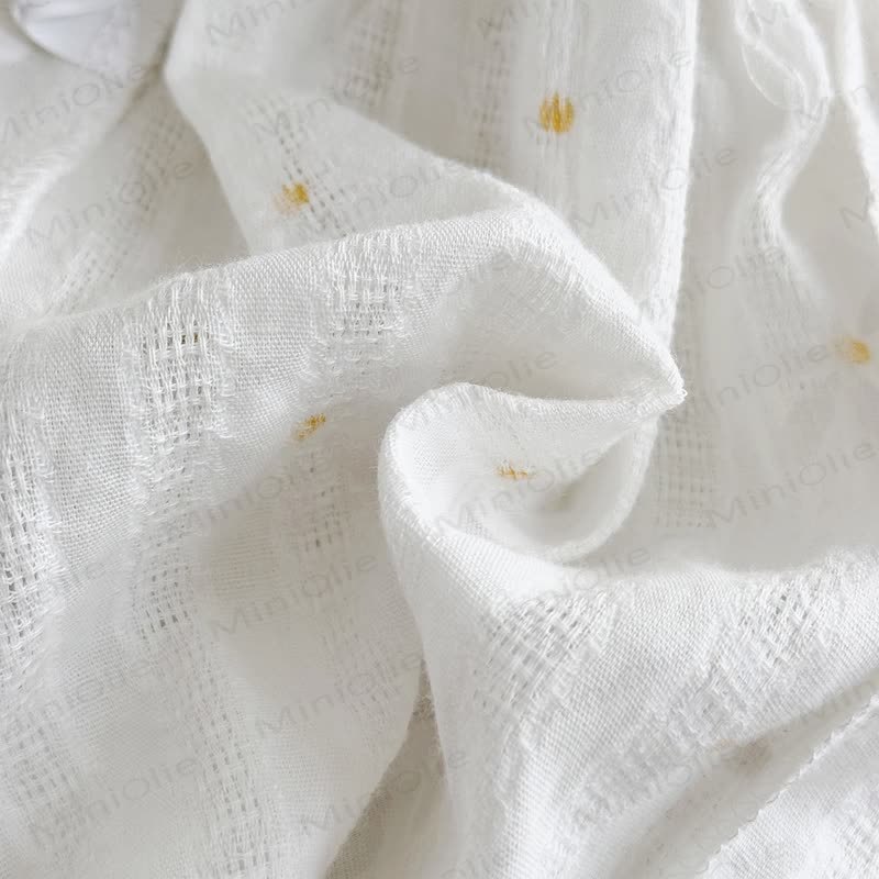 Baby Daisy Print Cotton Romper - image 5