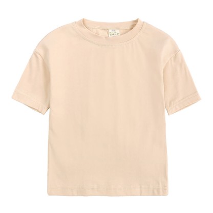 Toddler Cotton Crew Neck Tee - Yellow - 4-5T - image 5