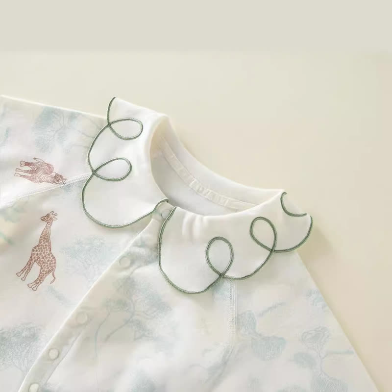 Baby Cottagecore Botanical Romper - image 3