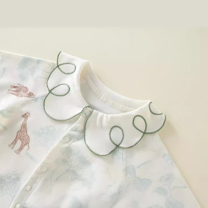 Baby Cottagecore Botanical Romper - image 3