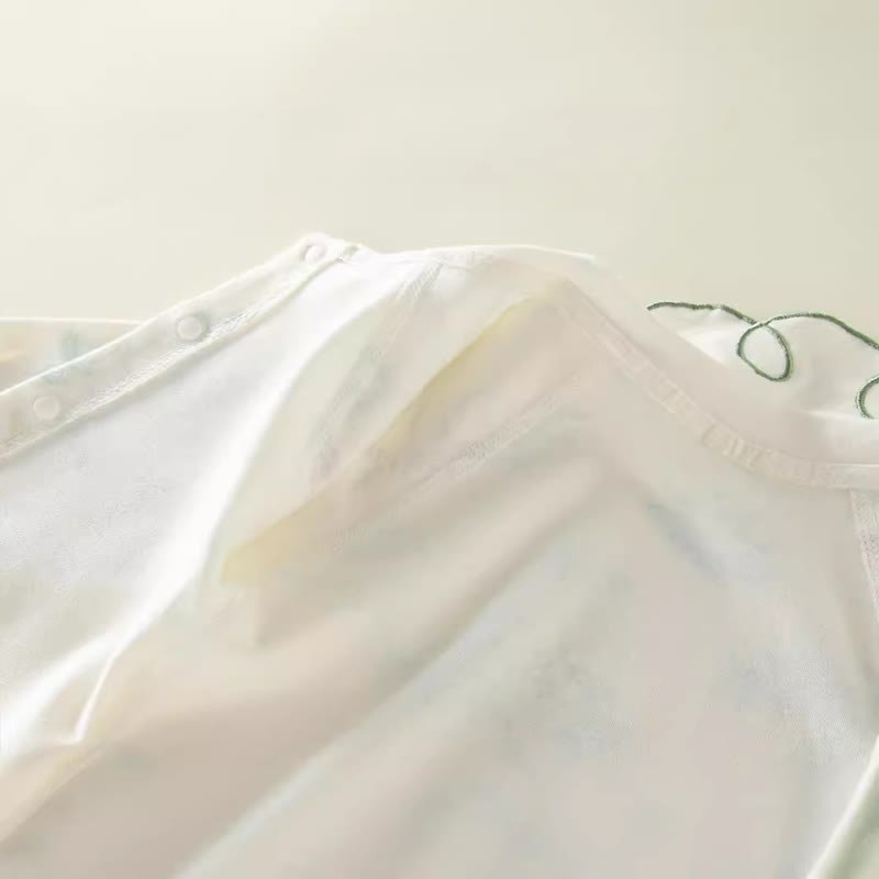 Baby Cottagecore Botanical Romper - image 4