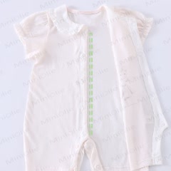 Baby Cherry Pattern Lace Collar Romper - image 3