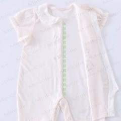 Baby Cherry Pattern Lace Collar Romper - image 3