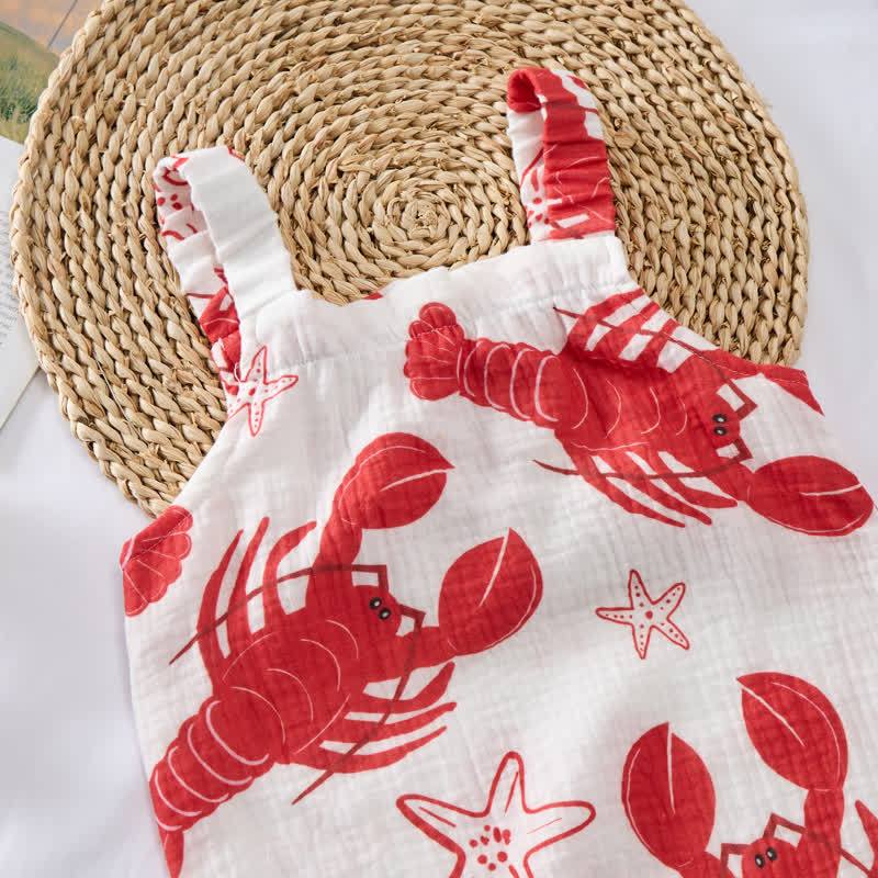 Baby Lobster Romper with Hat - image 4