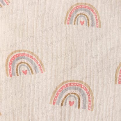 Baby Muslin Cactus/Rainbow Print Romper - image 24