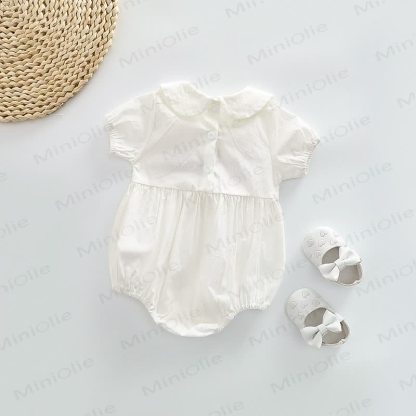Baby Peter Pan Collar Embroidered Bodysuit - image 7