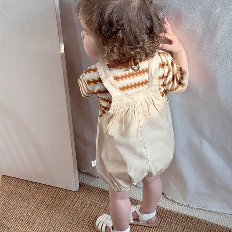 Baby Cotton Striped Tee - image 4