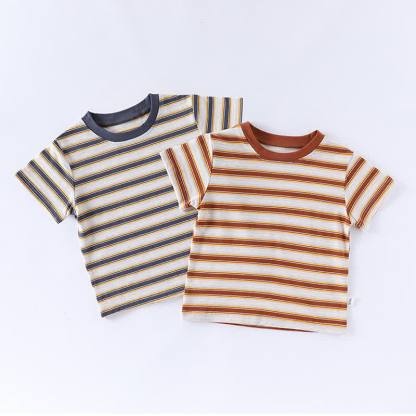 Baby Cotton Striped Tee - image 1