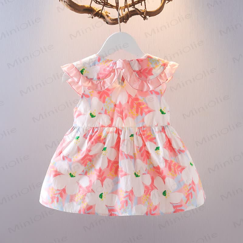Baby Toddler Girl Sleeveless Floral Print Dress - image 2