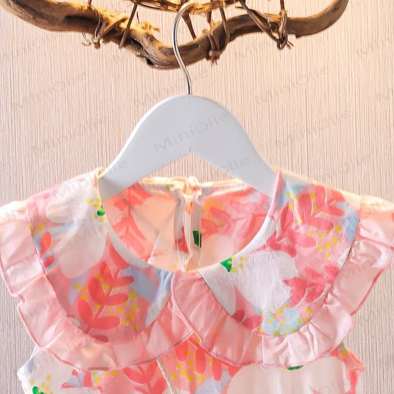 Baby Toddler Girl Sleeveless Floral Print Dress - image 3