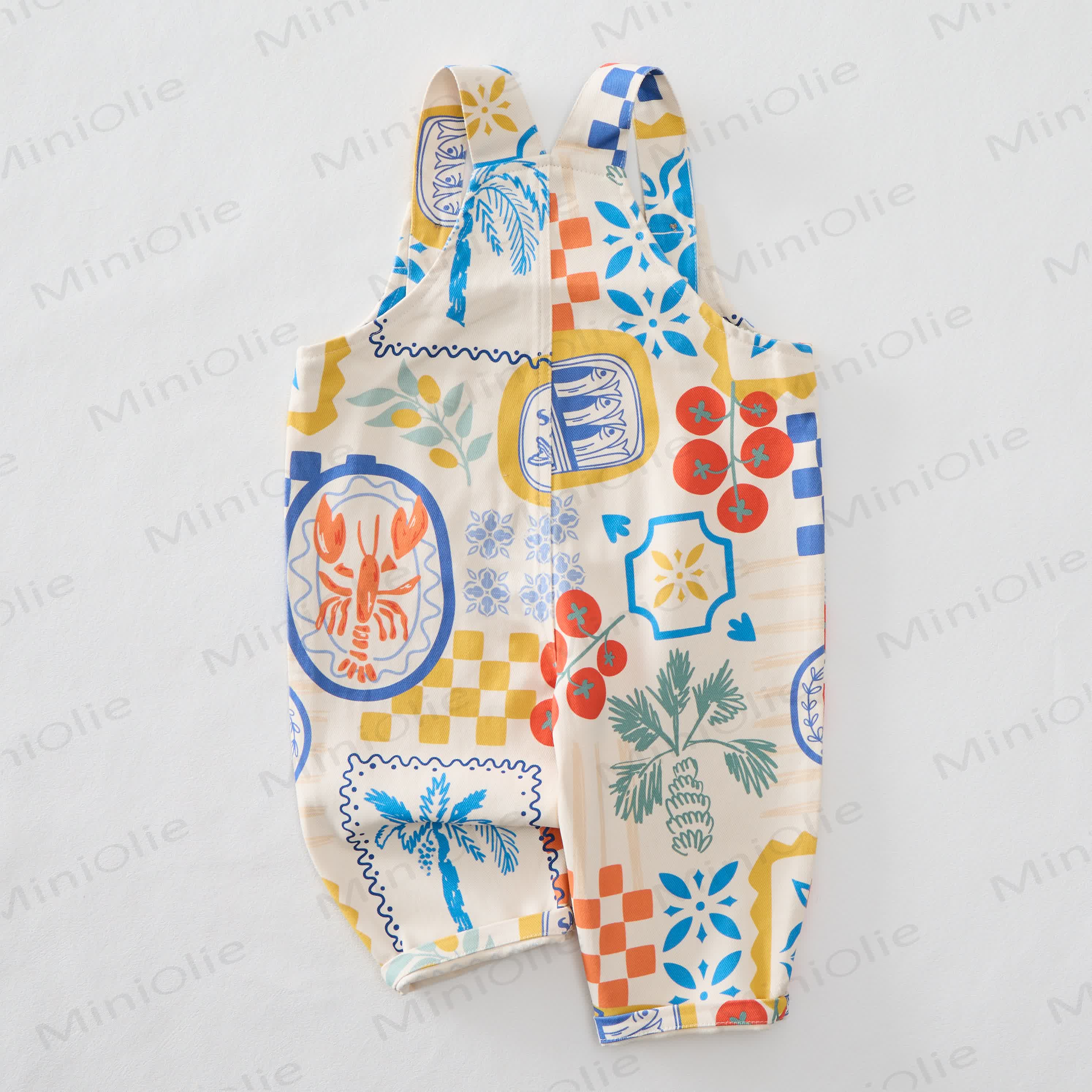 Baby Toddler Summer Italian Elements Overalls - image 6