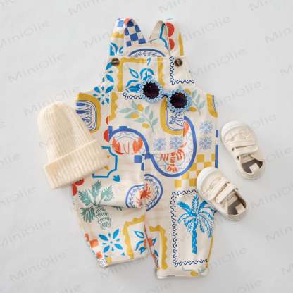 Baby Toddler Summer Italian Elements Overalls - image 2