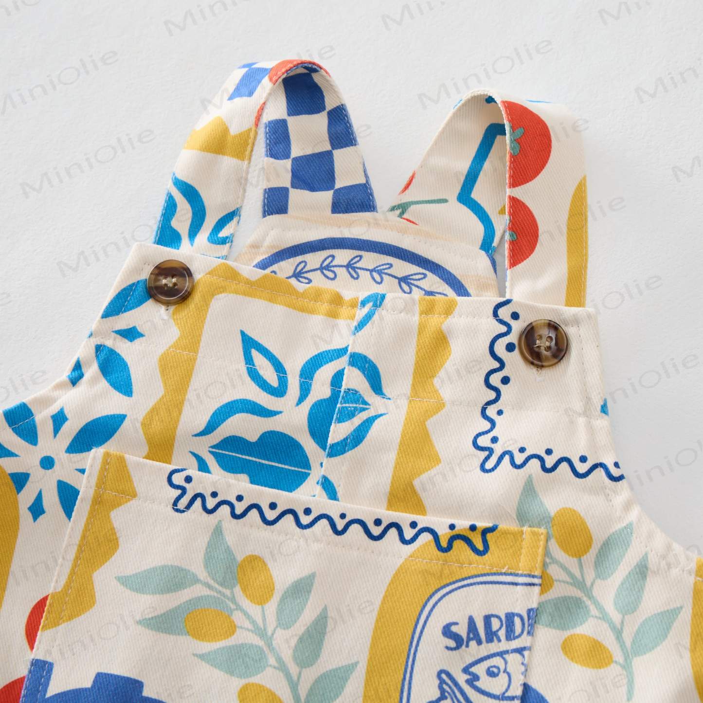 Baby Toddler Summer Italian Elements Overalls - image 3