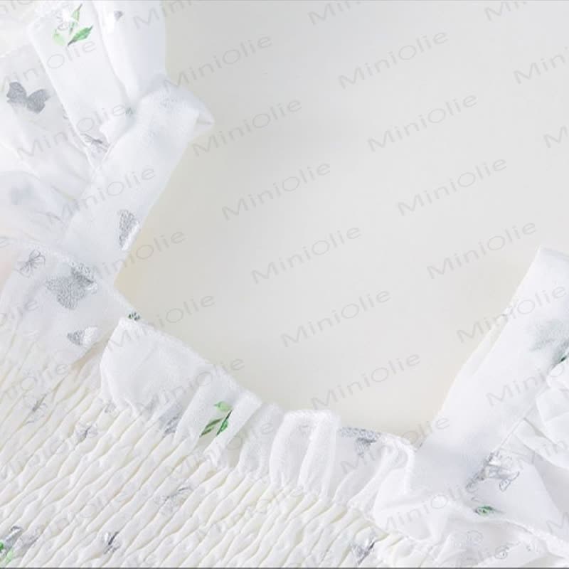 Toddler Kid Girls Floral Tulle Sleeveless Dress with Hat - image 5