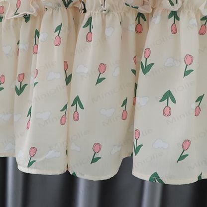 Baby Toddler Girls Tulip Print Cotton Sleeveless Dress - image 6