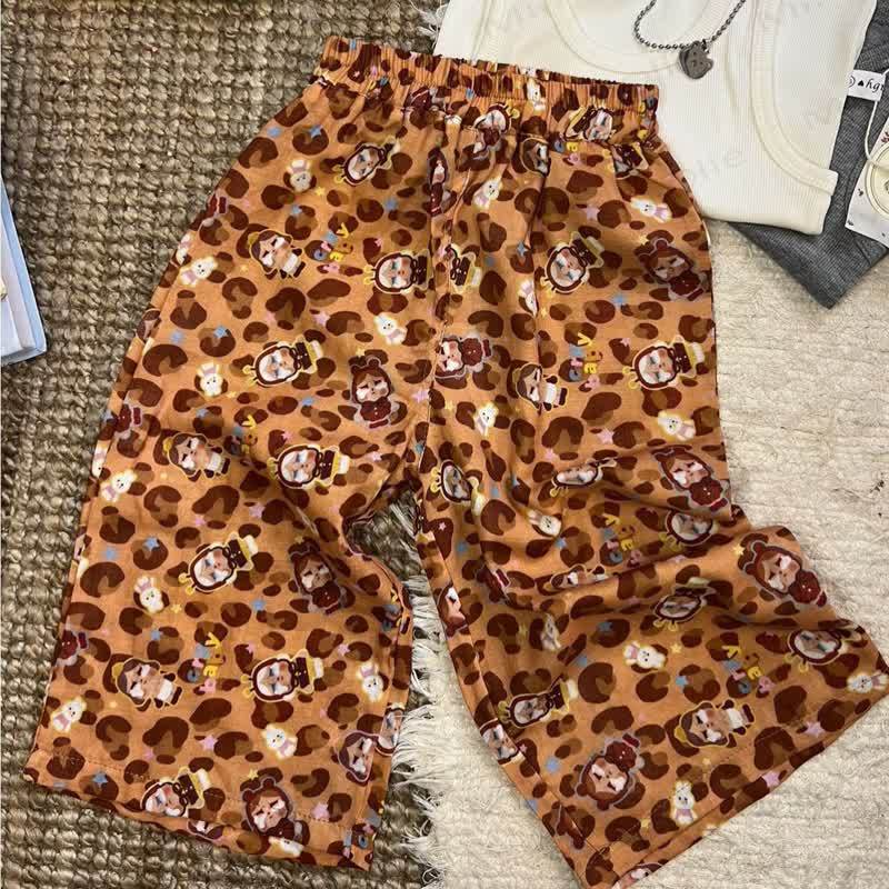 Toddler Cotton Pants or Solid Color Tee - Brown - 6-7T - image 5