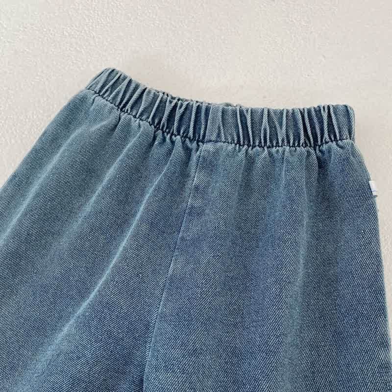 Toddler Girl Denim Tank Top and Pants Set - image 5