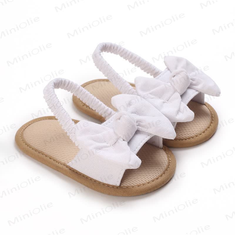 Baby Bow First Walker Sandals - White - 12-18M - image 39