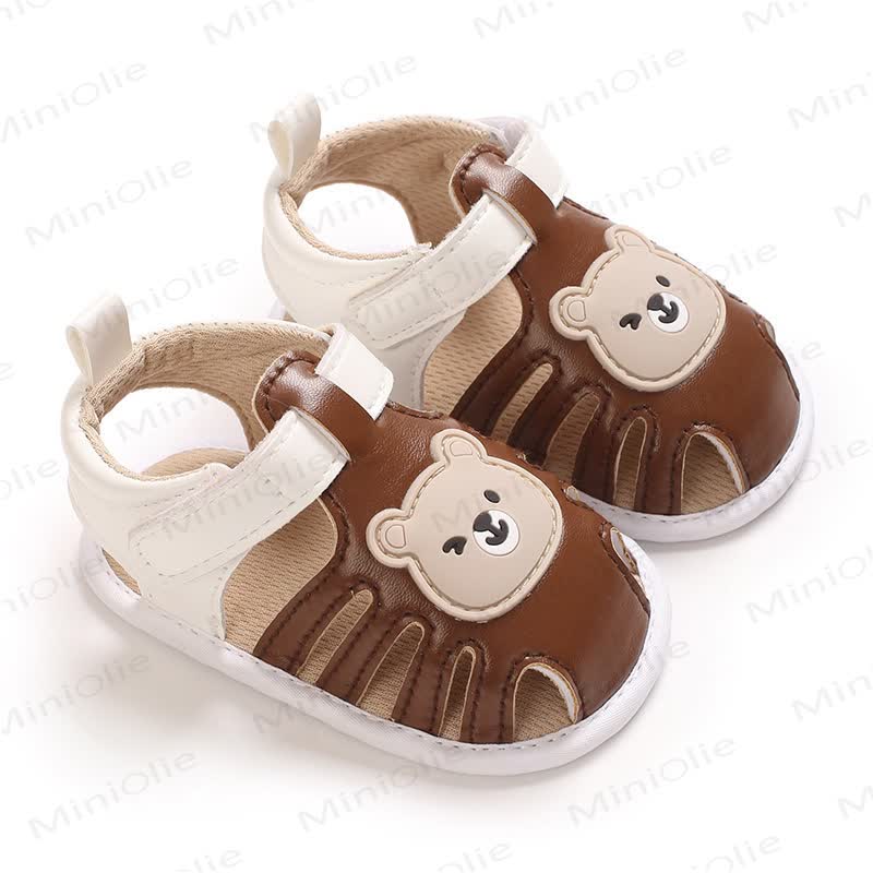 Baby Bear First Walker Sandals - Brown - 12-18M - image 3