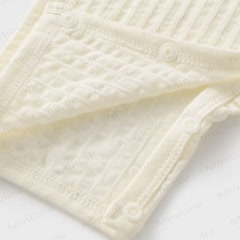 Baby Cotton Solid Color Romper - image 9