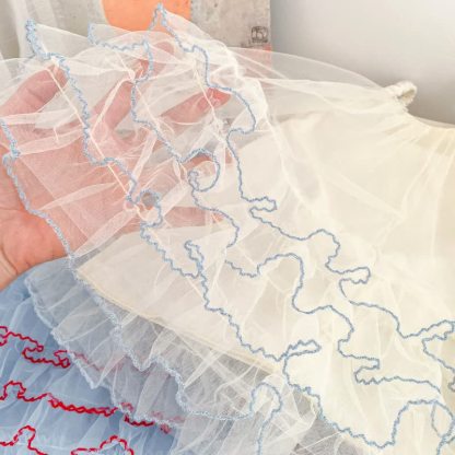 Baby Toddler Girls Cotton Lace Tulle Dress - image 4