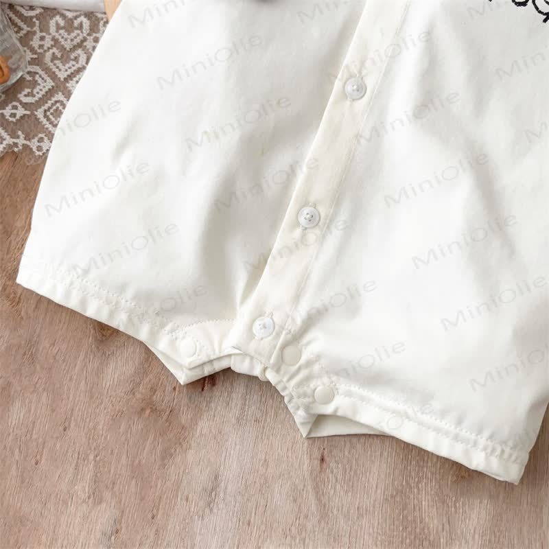 DOG Baby Beige Sleeveless Romper - image 5