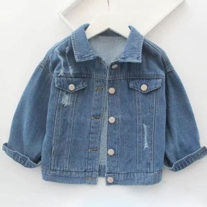 LET'S GO Toddler Kid Denim Jacket - image 2
