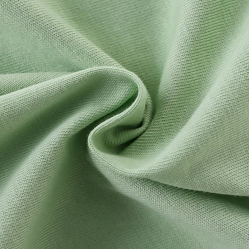 LOVELY Toddler Girl Green Heart Ruffle Sleeve Tee - image 4