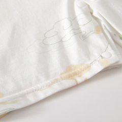 Baby Monkey Print Summer Romper - image 5